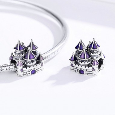 Purple Castle - Talisman argint