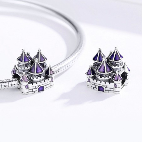 Purple Castle - Talisman argint