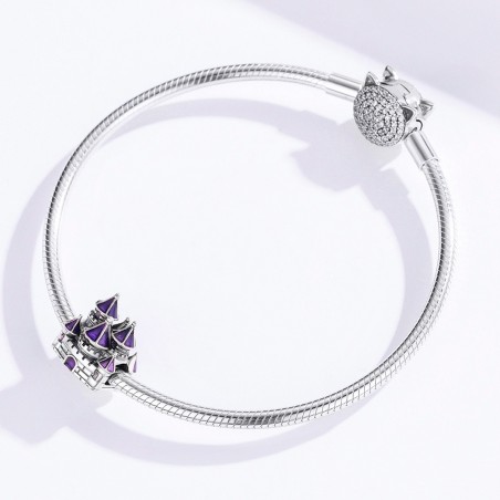 Purple Castle - Talisman argint