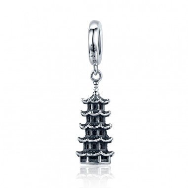 Pagoda - Talisman argint