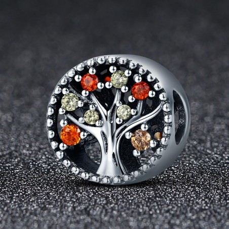 Autumn Tree of Life - Talisman argint
