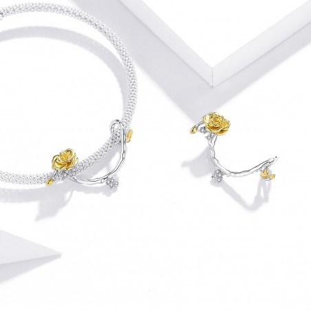 Rose Vines - Talisman argint