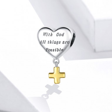 Love Cross - Talisman argint