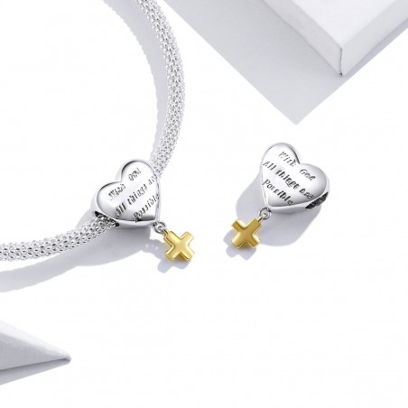 Love Cross - Talisman argint