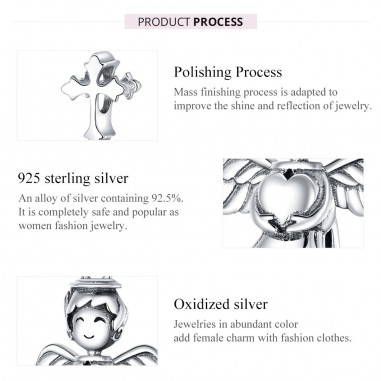 Smiling Angel - Talisman argint