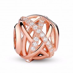 Mystic Ball - Talisman argint Rose Gold