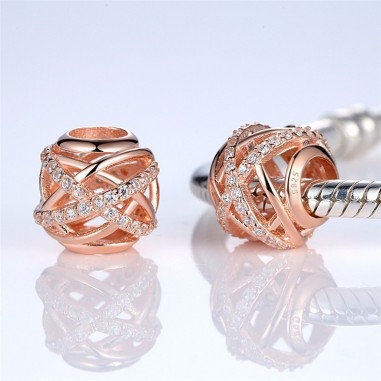 Mystic Ball - Talisman argint Rose Gold