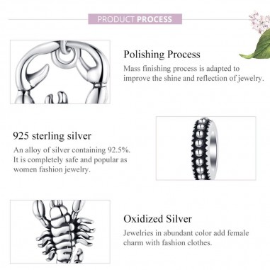 Scorpio - Talisman argint