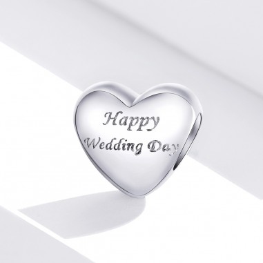 Happy Wedding Day - Talisman argint