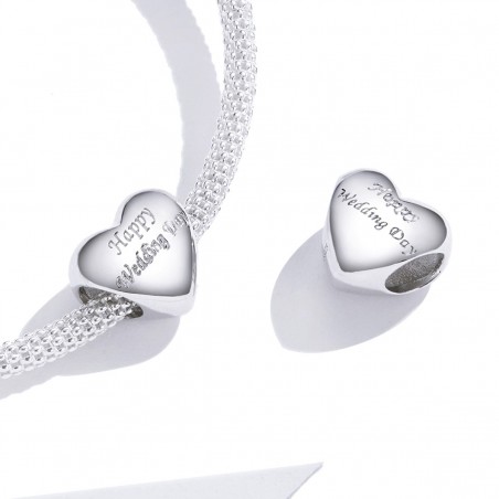 Happy Wedding Day - Talisman argint