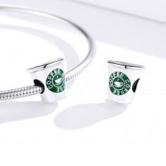 Coffee time - Talisman argint 2