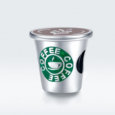 Coffee time - Talisman argint