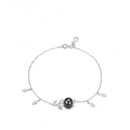 Mysterious Garnet - Bratara argint