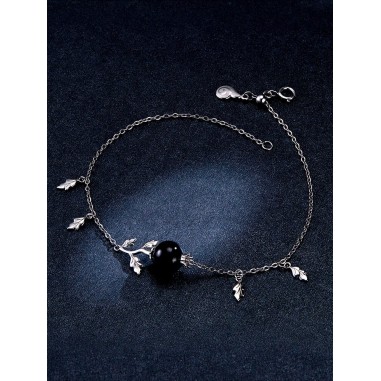 Mysterious Garnet - Bratara argint