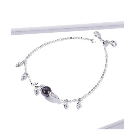 Mysterious Garnet - Bratara argint