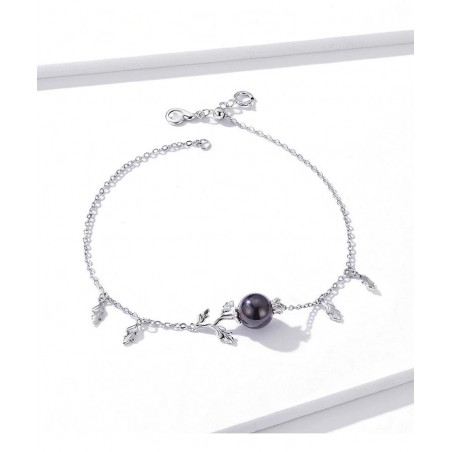 Mysterious Garnet - Bratara argint