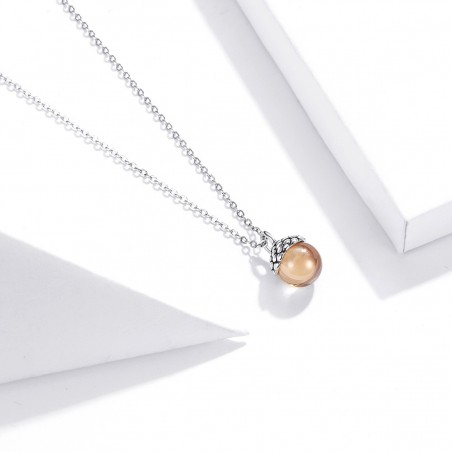 Shining Acorn - Colier argint