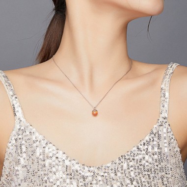 Shining Acorn - Colier argint