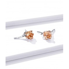 Graceful Rose - Cercei argint 2