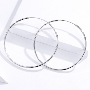 Big Hoops - Cercei argint