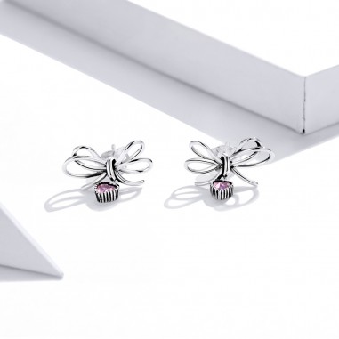 Gift with Bow - Cercei argint