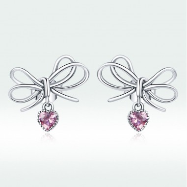 Gift with Bow - Cercei argint