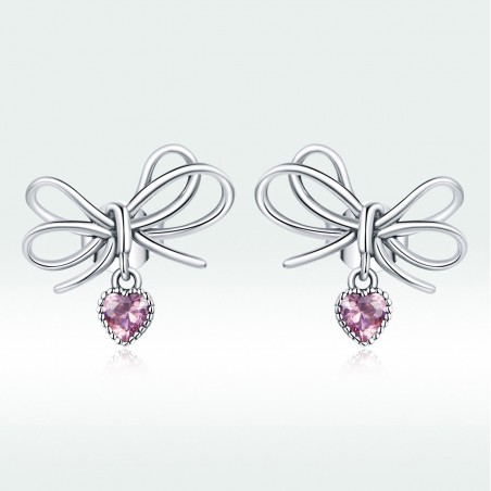 Gift with Bow - Cercei argint