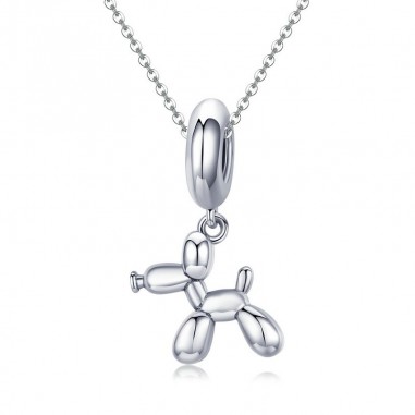 Balloon Dog - Talisman argint