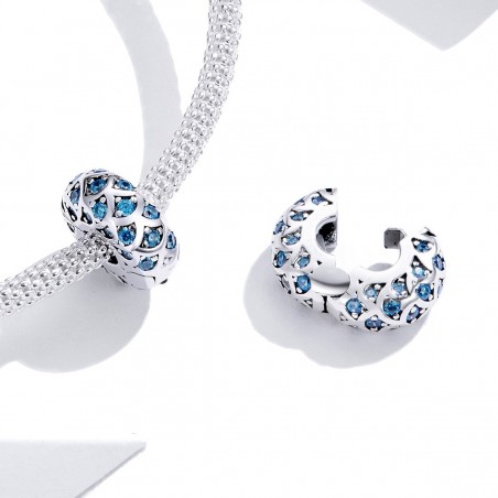 Elegant Blue - Talisman Clips Argint