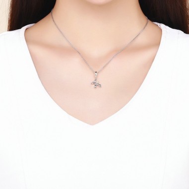 Balloon Dog - Talisman argint