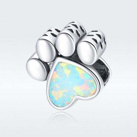 Opal Paw - Talisman argint