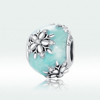 Shiny Snowflakes - Talisman argint