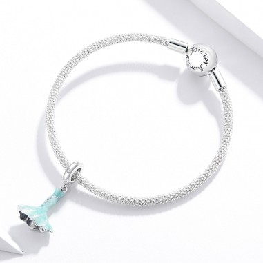 Blue Dress - Talisman argint