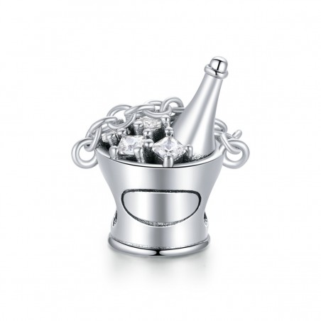 Champagne Bottle - Talisman argint