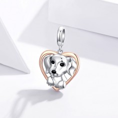 Puppy Heart - Talisman argint 2
