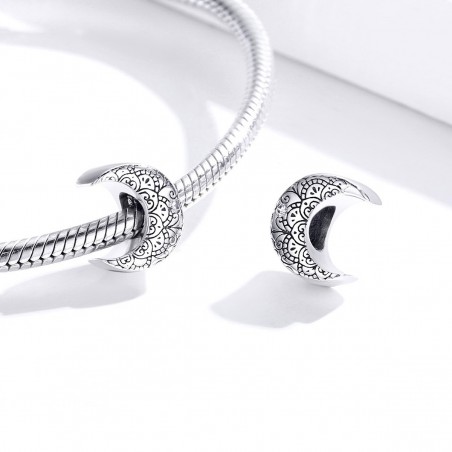 Crescent Moon - Talisman argint