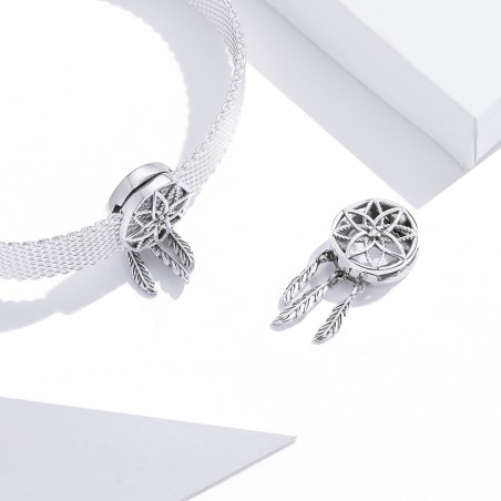 DreamCatcher - Talisman argint Flat