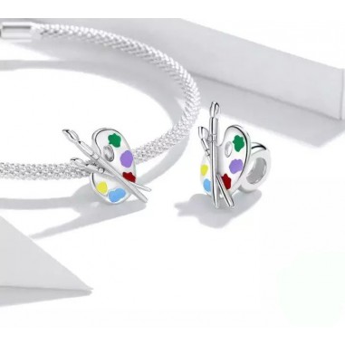 Colorful Palette - Talisman argint