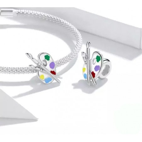 Colorful Palette - Talisman argint