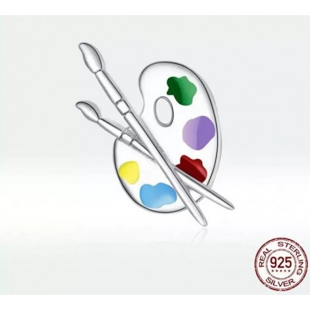 Colorful Palette - Talisman argint