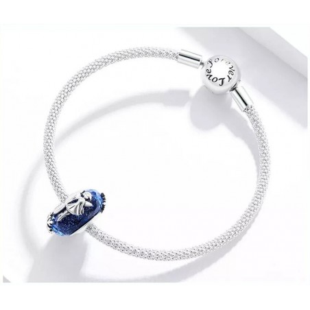 Snow Fairy - Talisman argint Murano