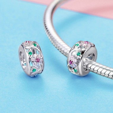 Dazzling Flower - Distantier argint