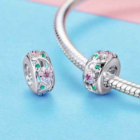 Dazzling Flower - Distantier argint