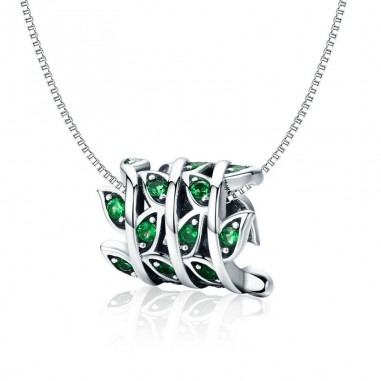 Tree Leaves - Talisman argint