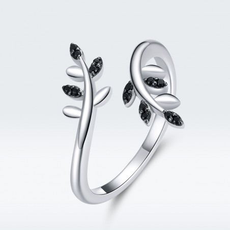 Tree Branch - Inel argint reglabil