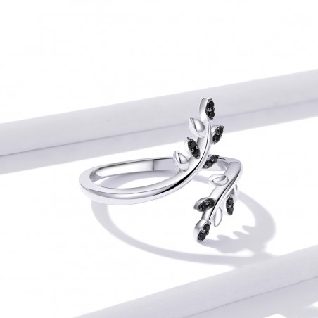 Tree Branch - Inel argint reglabil