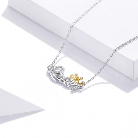 Queen - Colier argint