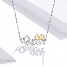 Queen - Colier argint 2