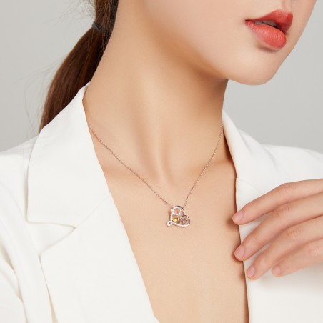 True Love - Colier argint