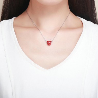 The Rose Heart - Talisman argint